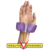 Health-V™ Crystal Tastatur-Handgelenkauflage, violett