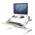Lotus™ DX Sitz-Steh Workstation – weiß