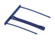 Clips pour archives avec poignée de transfert - 100 mm - Bleu - 50 pk