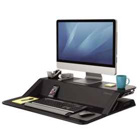Estação de Trabalho Sit-Stand Lotus™ Cor Preta
