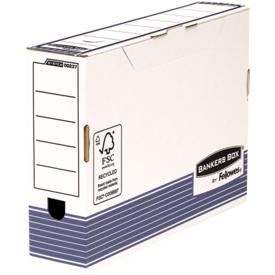 System folio transfer archiefdoos 80mm - blauw