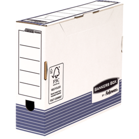 System A4 transfer archiefdoos 80mm - blauw