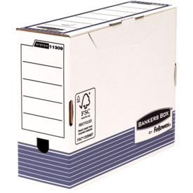 System A4+ transfer archiefdoos 100mm - blauw (10pk)
