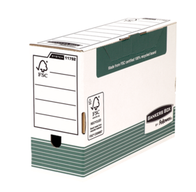 System 120mm Foolscap Transfer File - Green