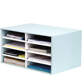 Modules multi-rangement Bleu/Blanc
