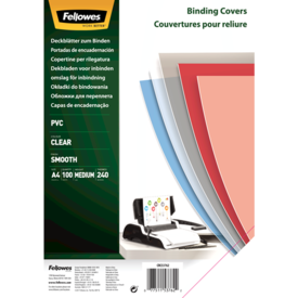 Clear PVC Covers - 240 Micron A4
