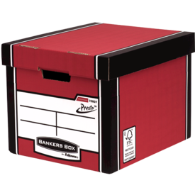 Premium 726 Tall Storage Box - Red