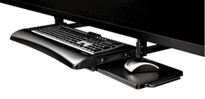 Tiroir pour clavier Office Suites™ de Fellowes®__9140301_BlkDesk.png