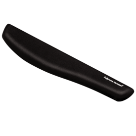 Reposamuñecas para teclado Foam Fusion PlushTouch™ - Negro