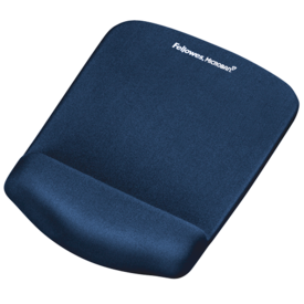 Supporto polsi PlushTouch™ Mousepad - Blu