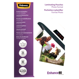 Glossy 80 Micron Photo Laminating Pouch - 10x15cm