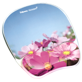 Photo Gel Mouse Pad Wrist Rest with Microban®