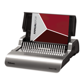 Quasar™ E 500 Electric Comb Binding Machine w/ Starter Kit
