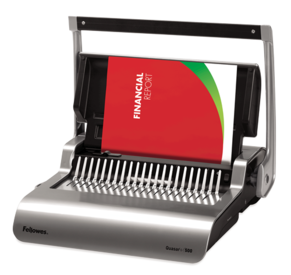 Quasar™+ 500 Comb Binding Machine w/ Starter Kit