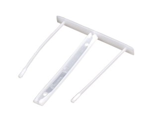 Fasteners de Plástico Clip (85mm) Blanco