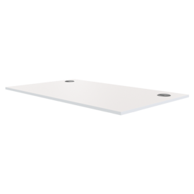 White 1200mm desktop