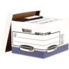 Caisse standard pour archives System - Bleu