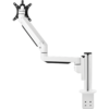 Brazo Monitor Individual Galaxy 1FM Blanco
