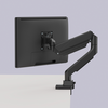 Swing Monitor arm clamped to desktop