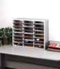 Literature Organizer - 24 Compartment, Letter, Dove Gray__25041.png