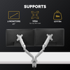 Platinum Dual Monitor Arm