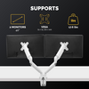 Platinum Dual Monitor Arm