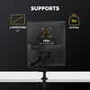 Dual Stacking Monitor Arm