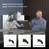 Platinum Dual Monitor Arm