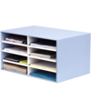 Desktop Sorter Blue/White 1pk