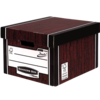Premium Standard Archivbox - Holzoptik