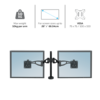 Professional Series Dual Monitor Arm