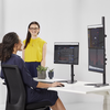 Professional Series™ Freestanding Dual Stacking Monitor Arm