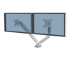 Platinum Series Dual Monitor Arm - Silver
