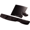 Supporto palmare da tastiera Health-V™ in tessuto - Nero