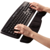 Health-V™ Fabrik Keyboard Wrist Support Black