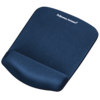 Supporto polsi PlushTouch™ Mousepad - Blu