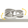 Tapete para Rato com Apoio para o Pulso Flexível I-Spire Series™ Cor Cinzenta