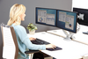 Eppa™ Dual Monitor Arm Kit - Silver__9683001_9683301_EppaSilver_Close_Dual_LS.png