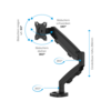 Eppa™ Einzel Monitorarm