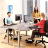 Soporte de monitor regulable con atril para documentos Clarity™