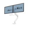 Eppa™ Dual Crossbar Monitor Arm - White