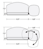 Radius Corner Keyboard Platform w/Swivel-Mouse Tray__Dimensional_drawing_-_100014248.png