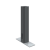 End Post With Foot