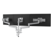 Braço Para Monitor Triplo RisingEx™ 3FFS Platina