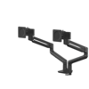 Tallo™ Dual Monitor Arm (Top Mount) - Black__Tallo-BLK-TOP_MOUNT-100016227-Front-No_Monitors.png