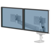 Tallo™ Compact Dual Monitor Arm White