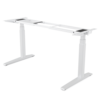 Levado™ Height Adjustable Desk (Base Only) - White