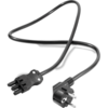 Schwarzes PVC-Kabel mit Stecker und eGST-Anschluss