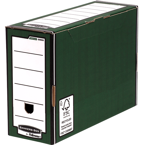 Boîte d'archives Premium - Vert - 127 mm