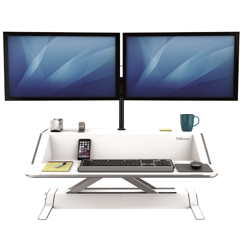 Lotus™ Sitz-Steh Workstation - weiß__0009901_SitStand_White_Front.png